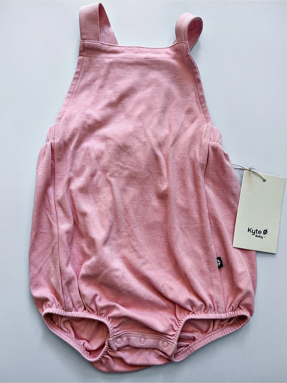Kyte Baby 2T Bamboo Rayon Bubble Romper Pink